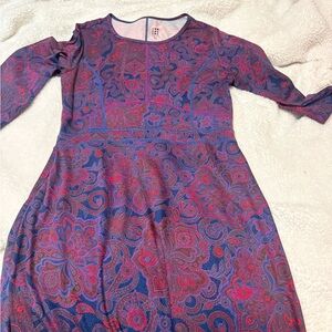 Title Nine Multicolor Paisley Top